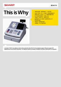 Para ver o documento Sharp XE-A113 Manual do Utilizador