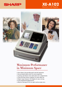 Para ver o documento Sharp XE-A102B Manual do Utilizador