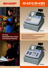 Para ver o documento Sharp XE-A213 Manual do Utilizador