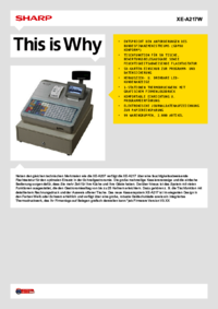 Para ver o documento Sharp XE-A217W Manual do Utilizador