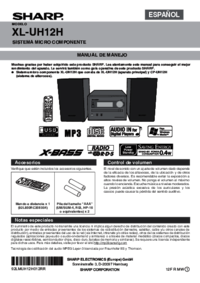 Para ver o documento Sharp XL-UH12H Manual do Utilizador