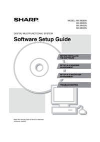 Para ver o documento Sharp MX-M363N Guia de Configuração