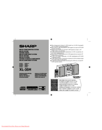 Para ver o documento Sharp XL-35H Especificações