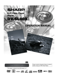 Para ver o documento Sharp DV-SL80X Guia de Resolução de Problemas