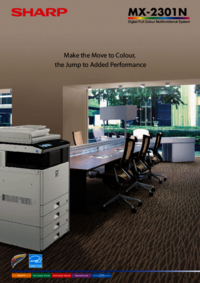 Para ver o documento Sharp MX-2301N Especificações