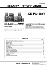 Para ver o documento Sharp Actius PC-RD20 Manual de Serviço